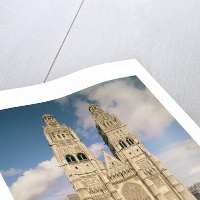 View of the west facade, 13th-15th century by School French