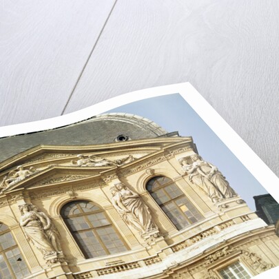 The Pavillon de l'Horloge of the Louvre, built 1639-42 by Jacques Lemercier