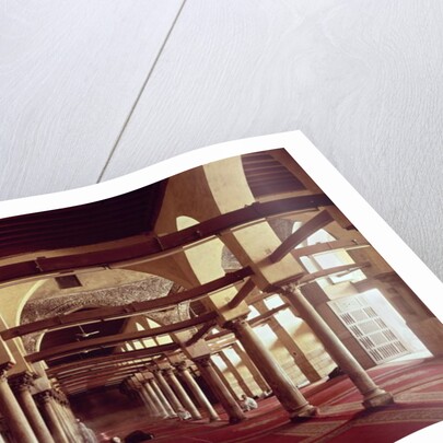 The Qibla Liwan of the Mosque of Al-Azhar, 970 AD by Islamic School