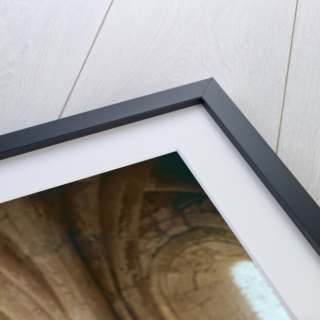Interior of the chapter house of the Cistercian abbey, founded in 1146 by French School