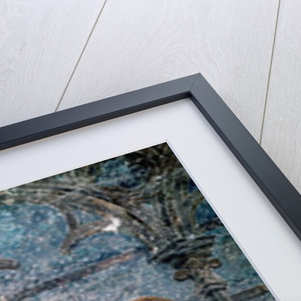 Cages and architectural details from the Pope's bedroom, 1334-62 by French School