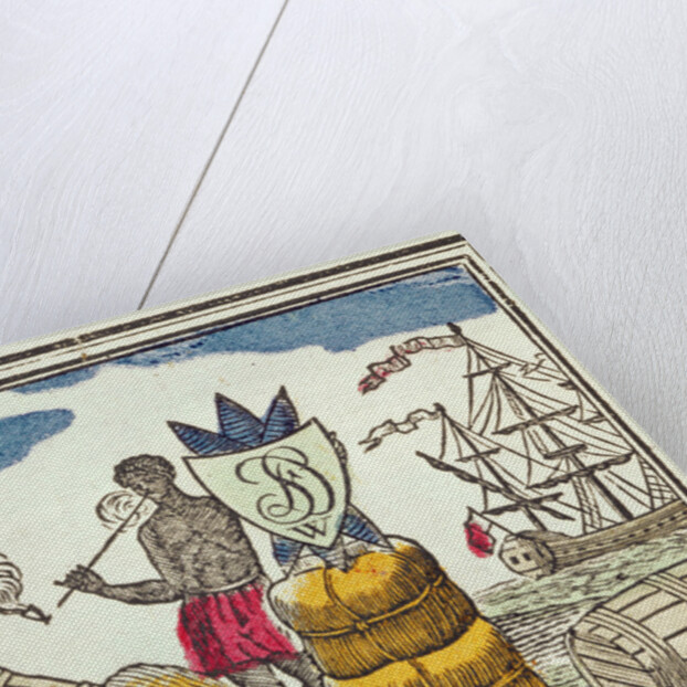 The Black Trader, plate 529 from 'Les Petits Metiers' by French School