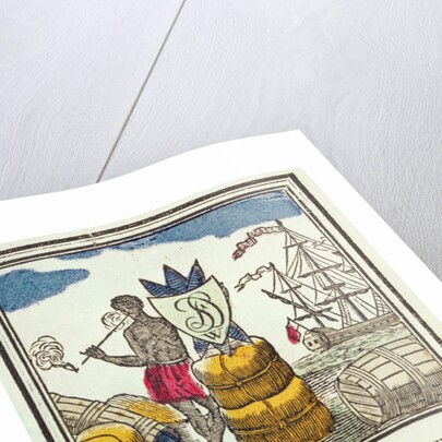 The Black Trader, plate 529 from 'Les Petits Metiers' by French School