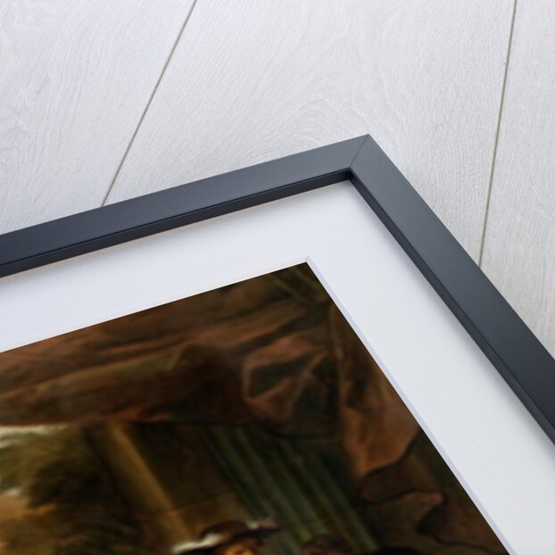 Interior of a Room with Geographers and Mathematicians, c.1680-90 by French School