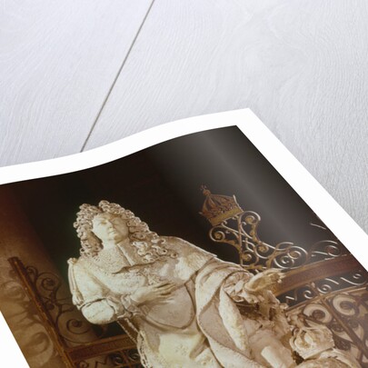The Vow of Louis XIII detail of Louis XIV 1715 by Antoine Coysevox