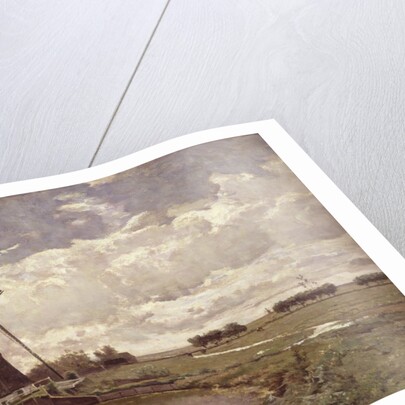 Windmill at Leidschendam by Paul Joseph Constantin Gabriel