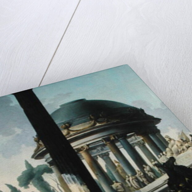 Architectural Landscape or Capriccio by Louis-Joseph Le Lorrain