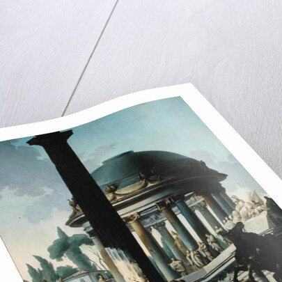 Architectural Landscape or Capriccio by Louis-Joseph Le Lorrain