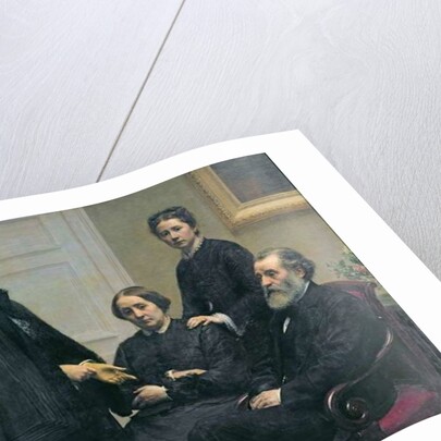 The Dubourg Family, 1878 by Ignace Henri Jean Fantin-Latour