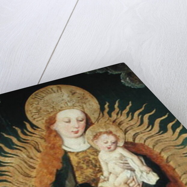 Virgin of the Apocalypse by German School