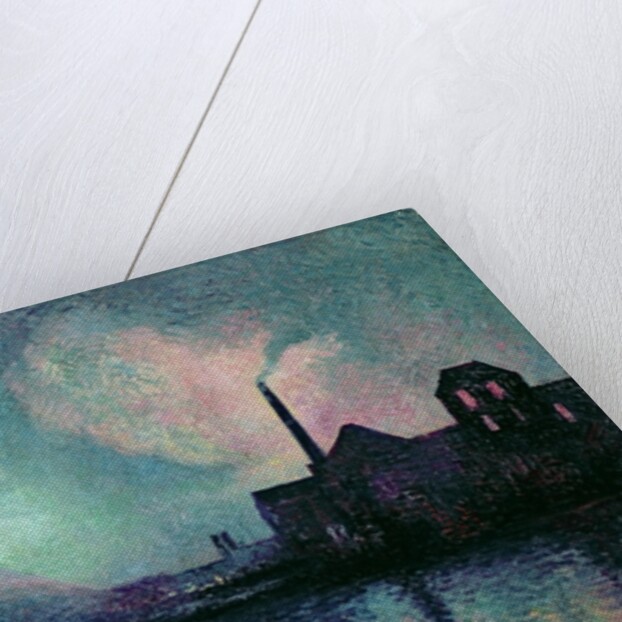 Couillet by Night, 1896 by Maximilien Luce