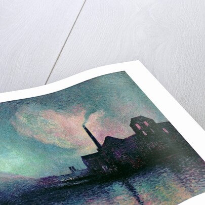 Couillet by Night, 1896 by Maximilien Luce