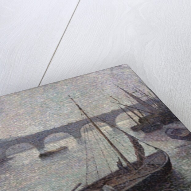 View of the Thames, 1893 by Maximilien Luce