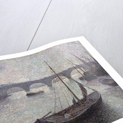 View of the Thames, 1893 by Maximilien Luce