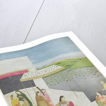 Young Woman Listening to Music, c.1745-50 by (attr. to) Manak