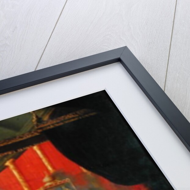 Painting inspired by Moghul miniatures by Willem Schellinks