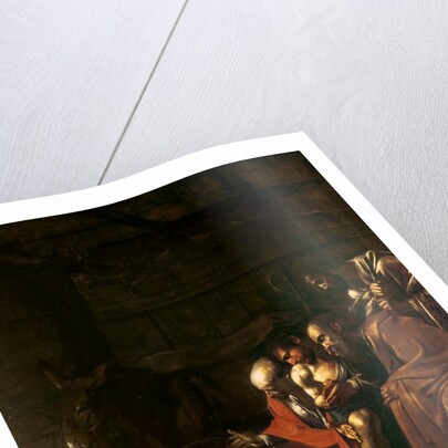 Adoration of the Shepherds by Michelangelo Merisi da Caravaggio