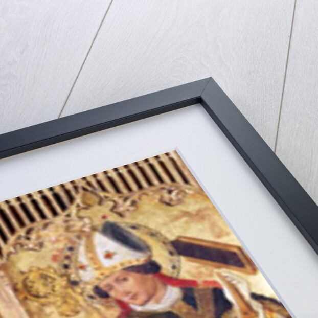 St. Stephen and St. Blaise by Swiss School