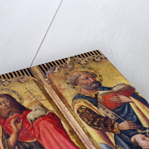 St. John the Baptist and St. Peter by Swiss School