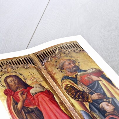 St. John the Baptist and St. Peter by Swiss School