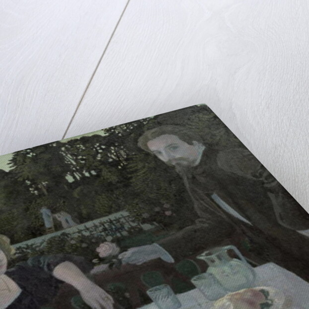 Marthe and Maurice Denis at Dusk, or The Dessert in the Garden, 1897 by Maurice Denis