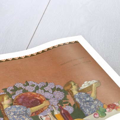 Grace, left hand panel from the decoration of the artist's home at Perros-Guirac, 1908 by Maurice Denis