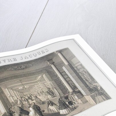 Au Pauvre Jacques: Entrance to the Shops by French School