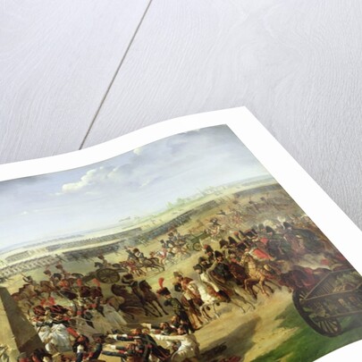 The French Army Pulling Down the Rosbach Column, 18th October 1806, 1810 by Pierre Antoine Augustin Vafflard