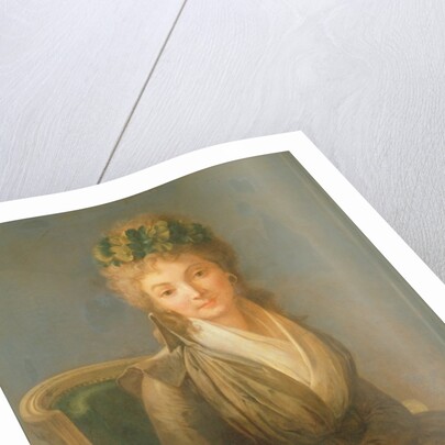 Portrait presumed to be Lucile Desmoulins 1794 by Louis Leopold Boilly