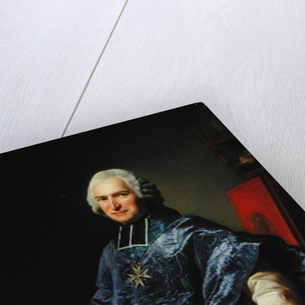 Joseph-Marie Terray Abbe of Molesmes, 1774 by Alexander Roslin