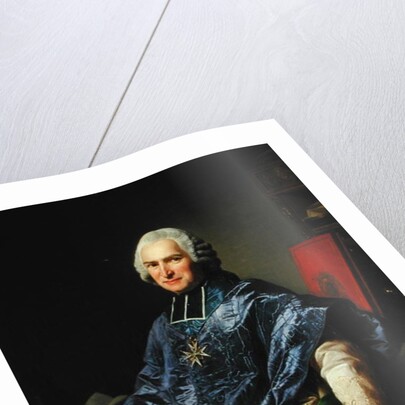 Joseph-Marie Terray Abbe of Molesmes, 1774 by Alexander Roslin