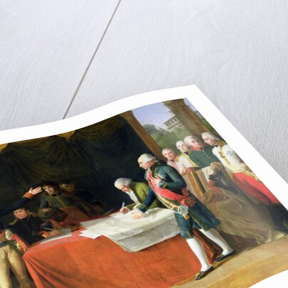Preliminaries of the Peace Signed at Leoben, 17th April 1797, 1805 by Guillaume Lethiere