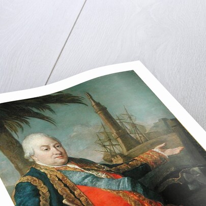 Pierre de Suffren-Saint-Tropez Vice Admiral of France by Pompeo Girolamo Batoni