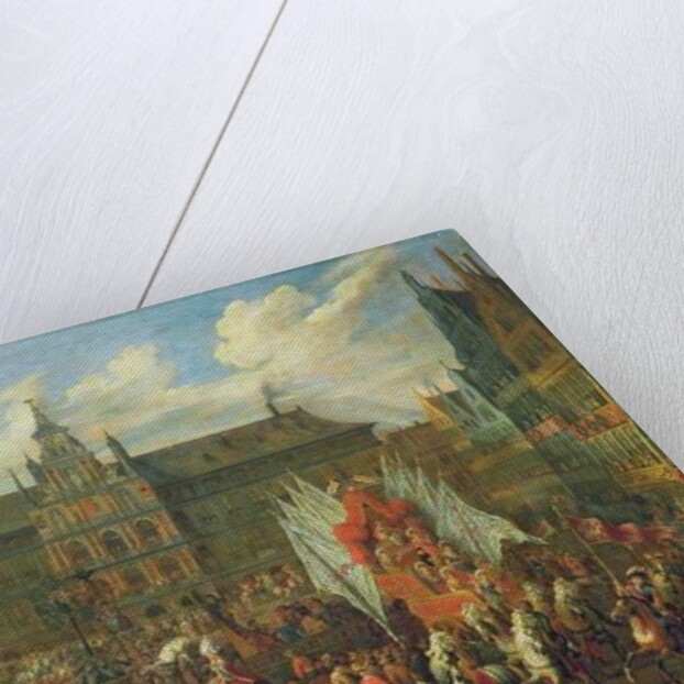 A Procession at Antwerp, 1697 by Alexander van Bredael