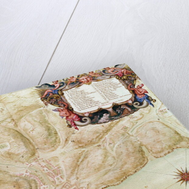 Ms 988 volume 3 fol.33 Map of the town and citadel of Bellisle by Sebastien Le Prestre de Vauban