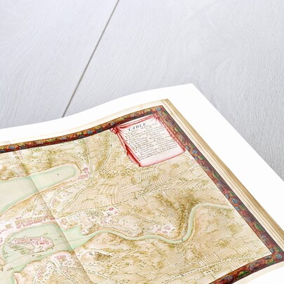 Ms 988 volume 3 fol.31 Map of Concarneau by Sebastien Le Prestre de Vauban