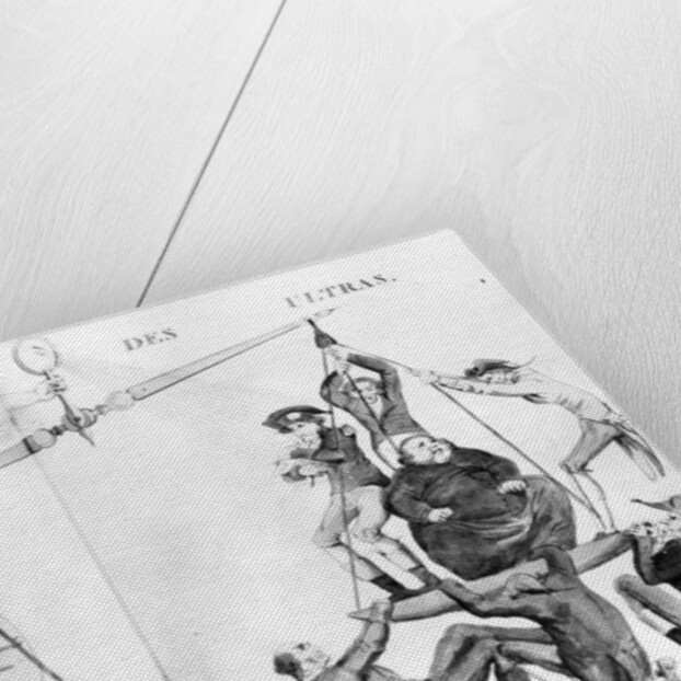 Vain efforts of the Ultras, 1819 by French School