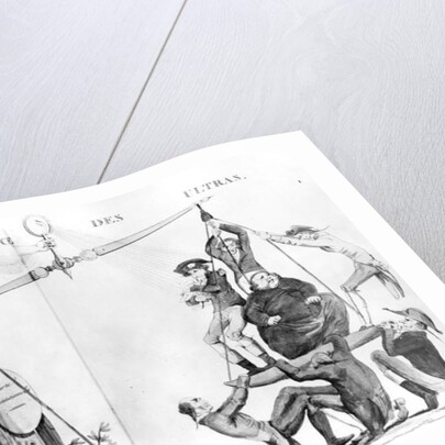 Vain efforts of the Ultras, 1819 by French School