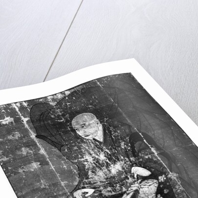 Portrait of Jishin Osho, 14th century by School Japanese