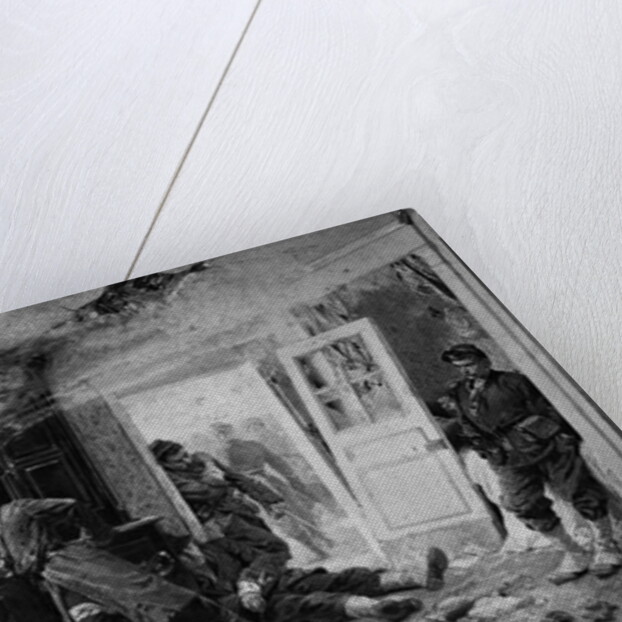 The last cartridges at Balan near Sedan, 1870 by Alphonse Marie de Neuville