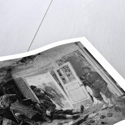 The last cartridges at Balan near Sedan, 1870 by Alphonse Marie de Neuville