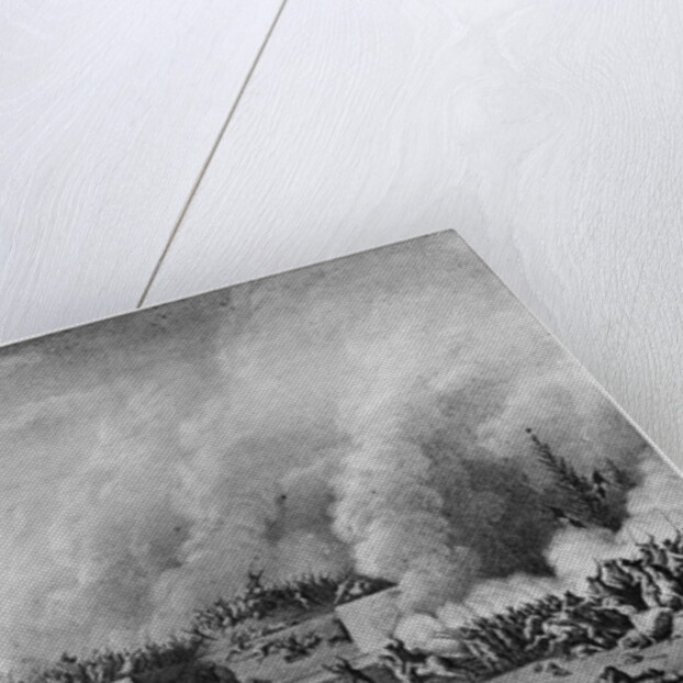 Publishing the martial law at the Champs-de-Mars, Paris, 17th July 1791 by Jean Louis the Younger Prieur