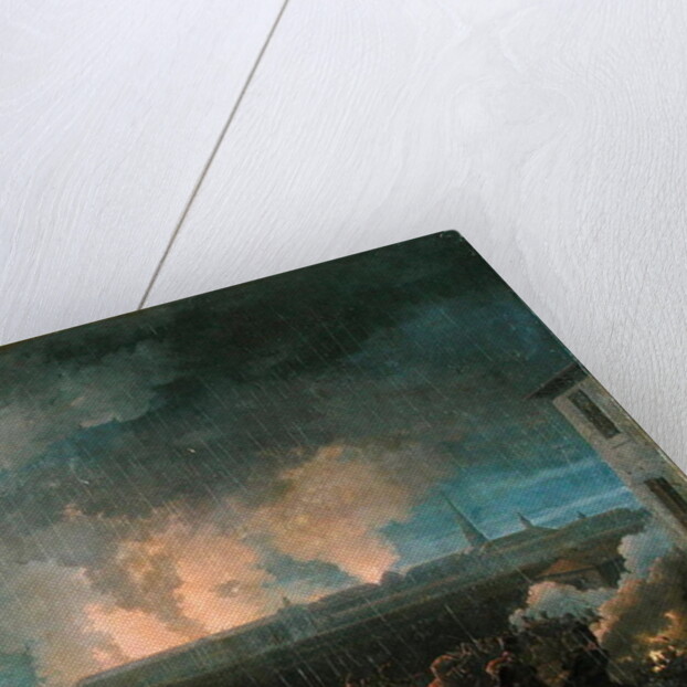 The Bombardment of Vienna by the French Army, 11th May 1809 by Baron Louis Albert Bacler d'Albe