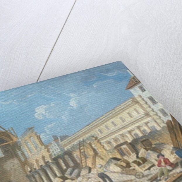 Demolition of the Couvent des Cordeliers, c.1802 by Pierre Antoine Demachy