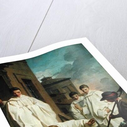 Study for St. Benedict Resuscitating a Child by Pierre Subleyras