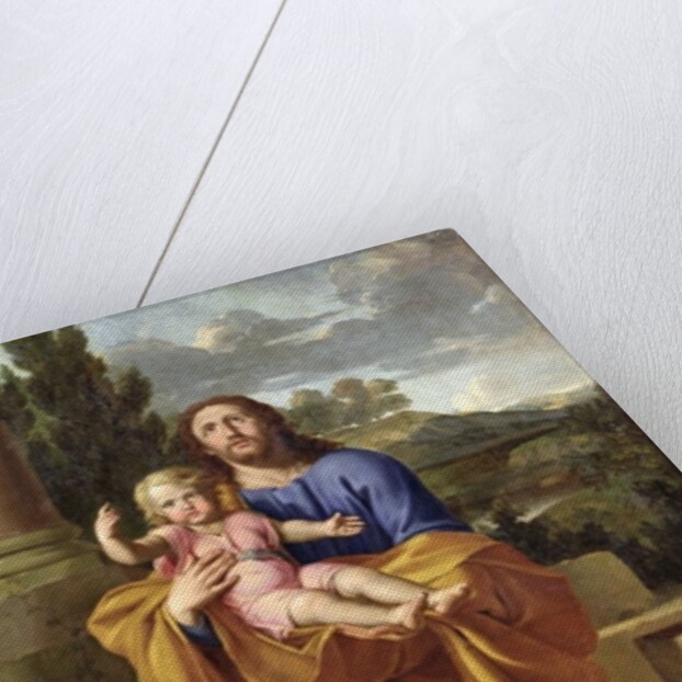 St. Joseph Carrying the Infant Jesus, 1665 by Pierre Letellier