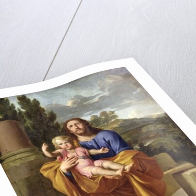 St. Joseph Carrying the Infant Jesus, 1665 by Pierre Letellier