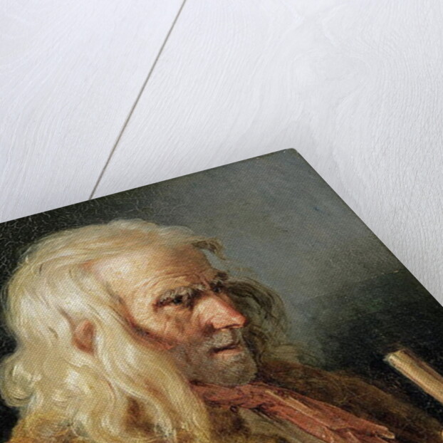 Portrait of a Breton Peasant, 1834 by Jean-Jacques Francois Monanteuil