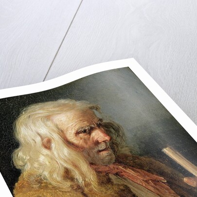 Portrait of a Breton Peasant, 1834 by Jean-Jacques Francois Monanteuil