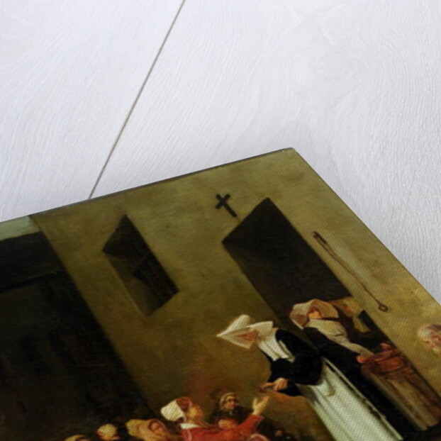 Charity, 1851 by Francois Bonvin